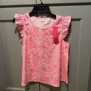 Lilly Pulitzer set top and bottom girls XL